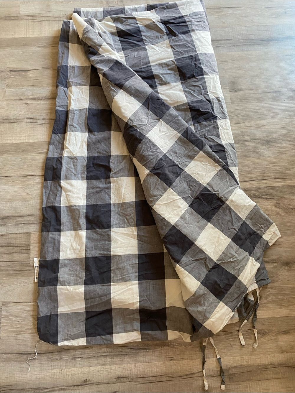 IKEA Checkered reverse Stripe Bed Duvet Full Cover